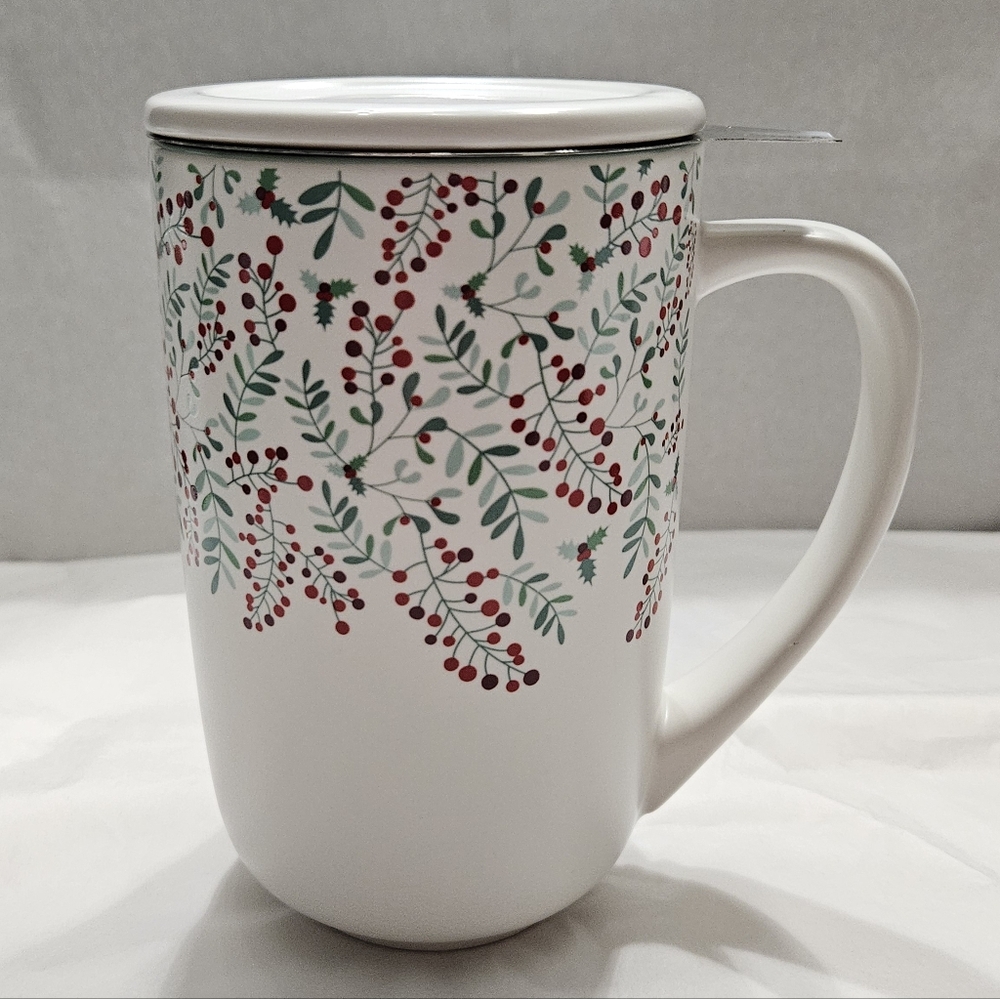 Davids Tea, Nordic Mug with Infuser & Lid.